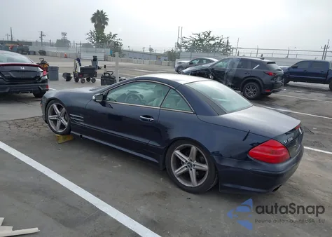 2004 Mercedes-Benz Sl 500 from USA, damaged, VIN WDBSK75F14F080757